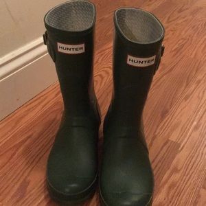 Hunter Original women's short matte boots - size 7